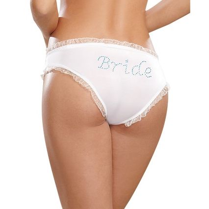 BRIDE PANTY WHITE LRG