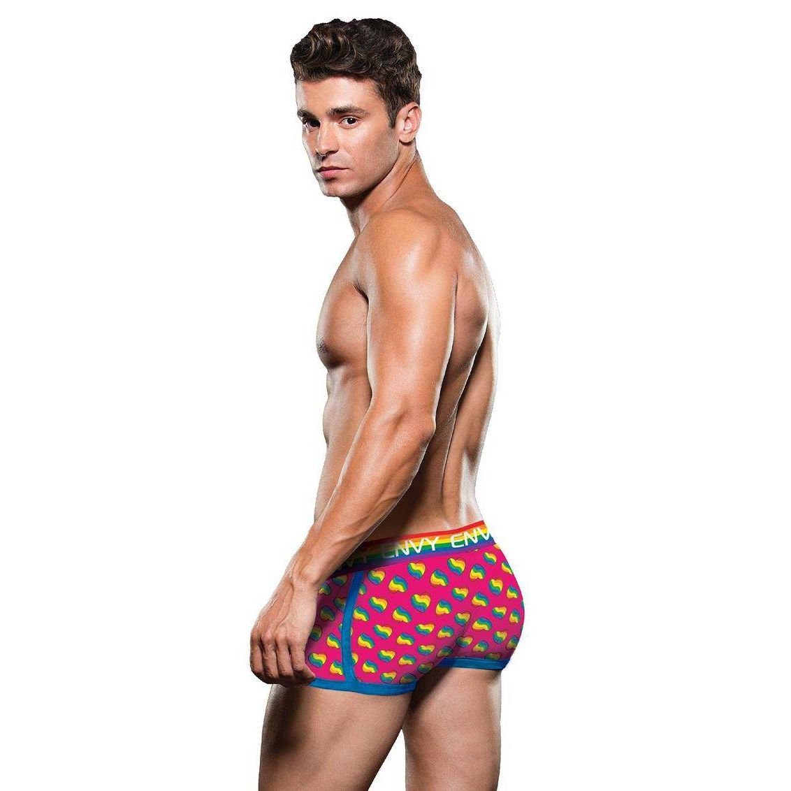 RAINBOW HEARTS TRUNK S/M