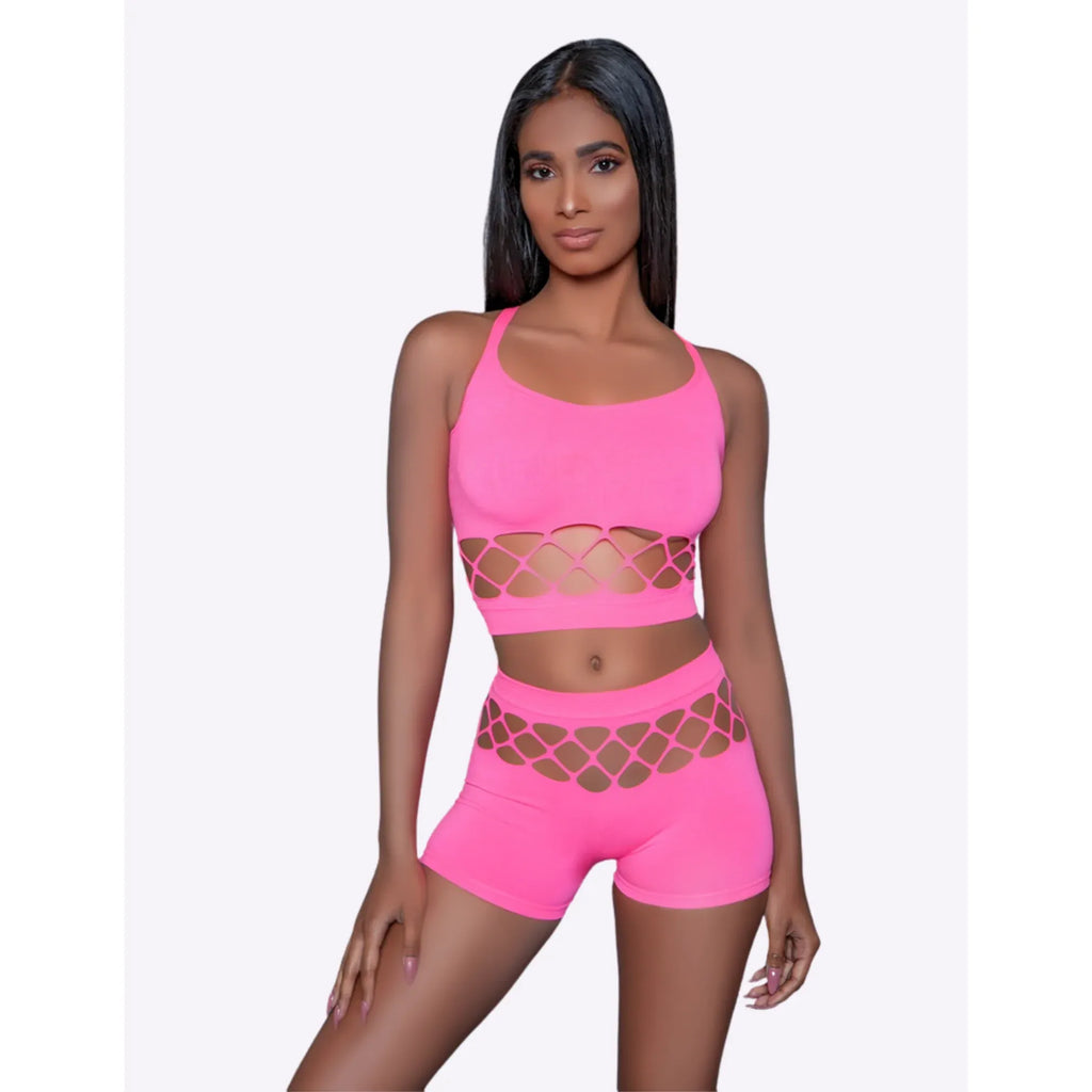 PALMER SET NEON PINK OS