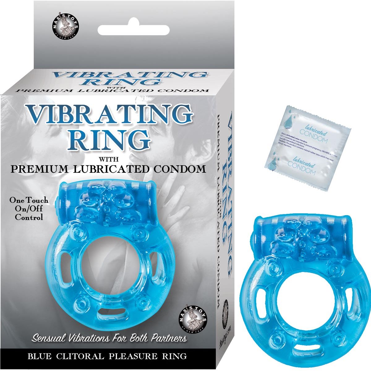 VIBRATING C- RING W/CONDOM