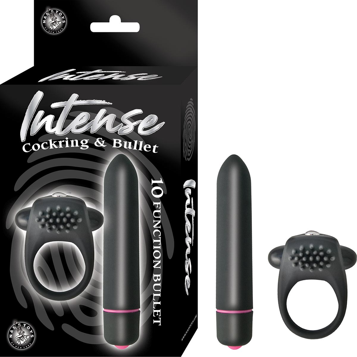 INTENSE C-RING & BULLET BLK