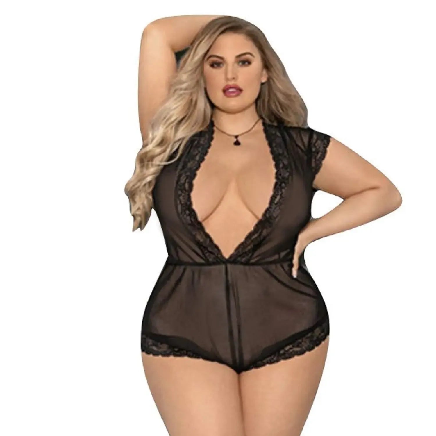 EUPHORIA ROMPER BLACK