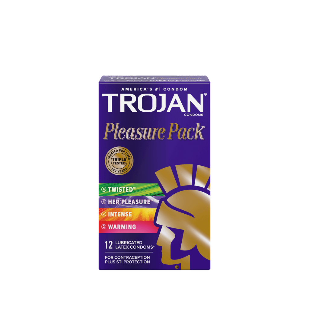 TROJAN PLEASURE PACK 12pk