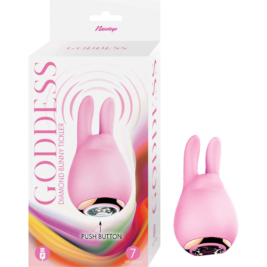 GODDESS DMND BUNNY TCKLR PNK