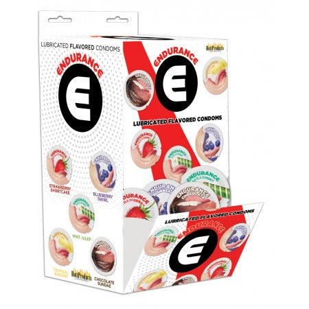 ENDURANCE CONDOM FLVRS (144)
