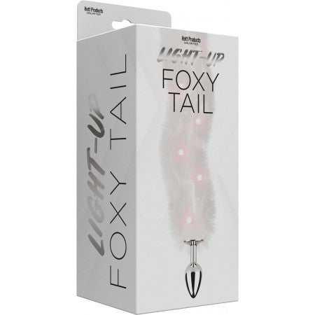 FOXY TAIL LGHT UP PLUG WHITE