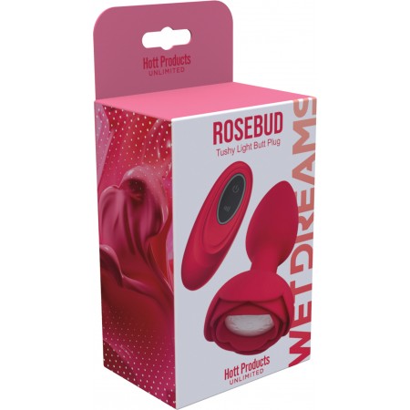 ROSEBUD TUSHY LGHT UP PLUG