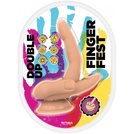 FINGER FEST DBL UP DLDO FLSH