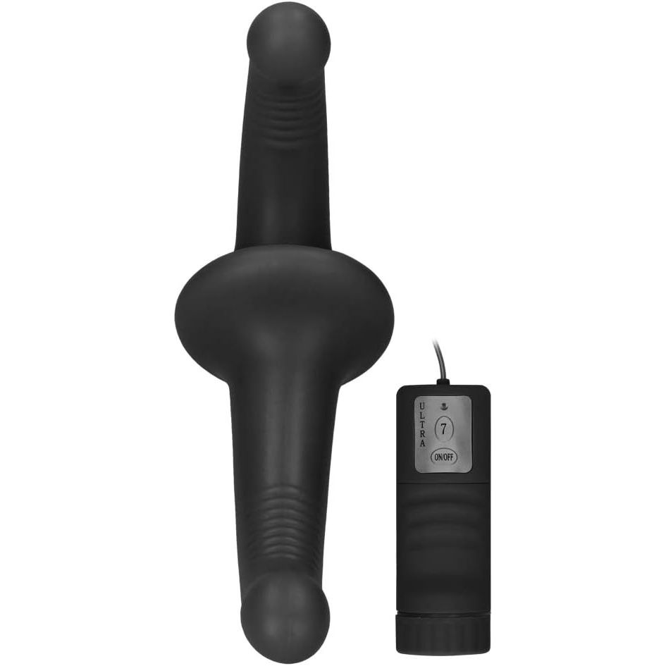 OUCH! VBRTG RBBD STRP-ON BLK