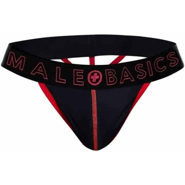 NEON THONG RED SM