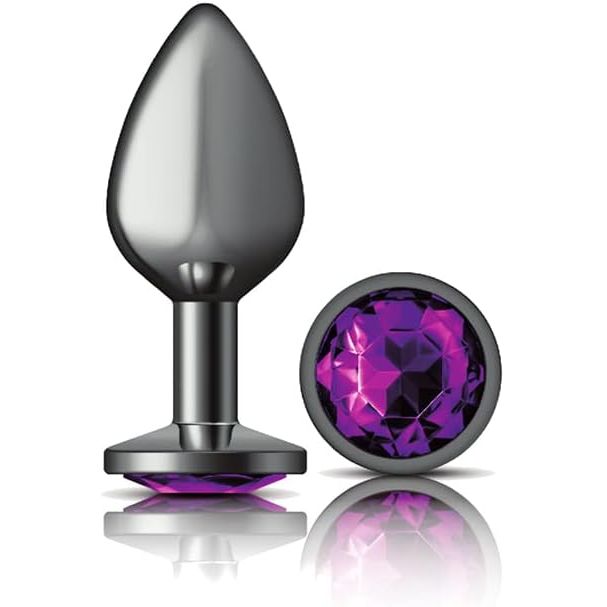 ROUND PLUG SM PRPL GUNMTL