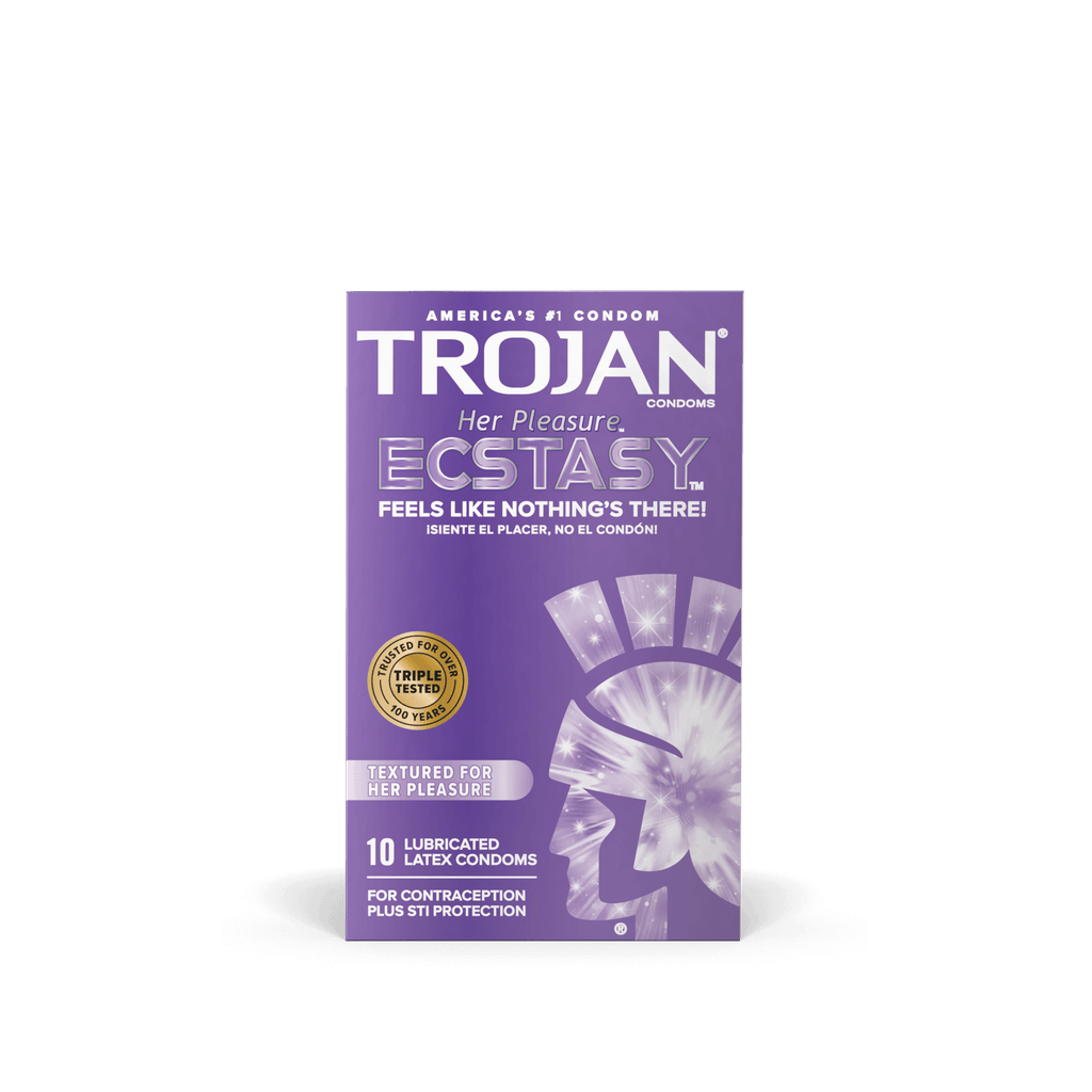TROJAN HER PLEASURE ECSTASY 10pk
