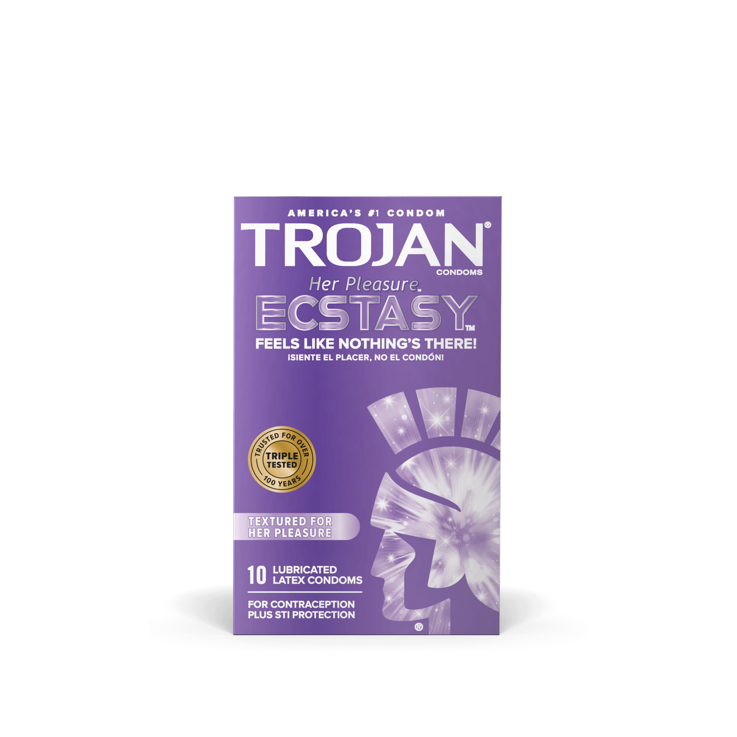 TROJAN HER PLEASURE ECSTASY 10pk