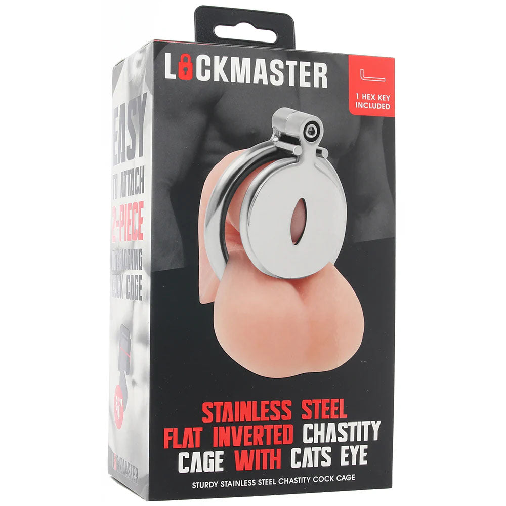 FLAT INVRTD CAGE W/CAT EYES
