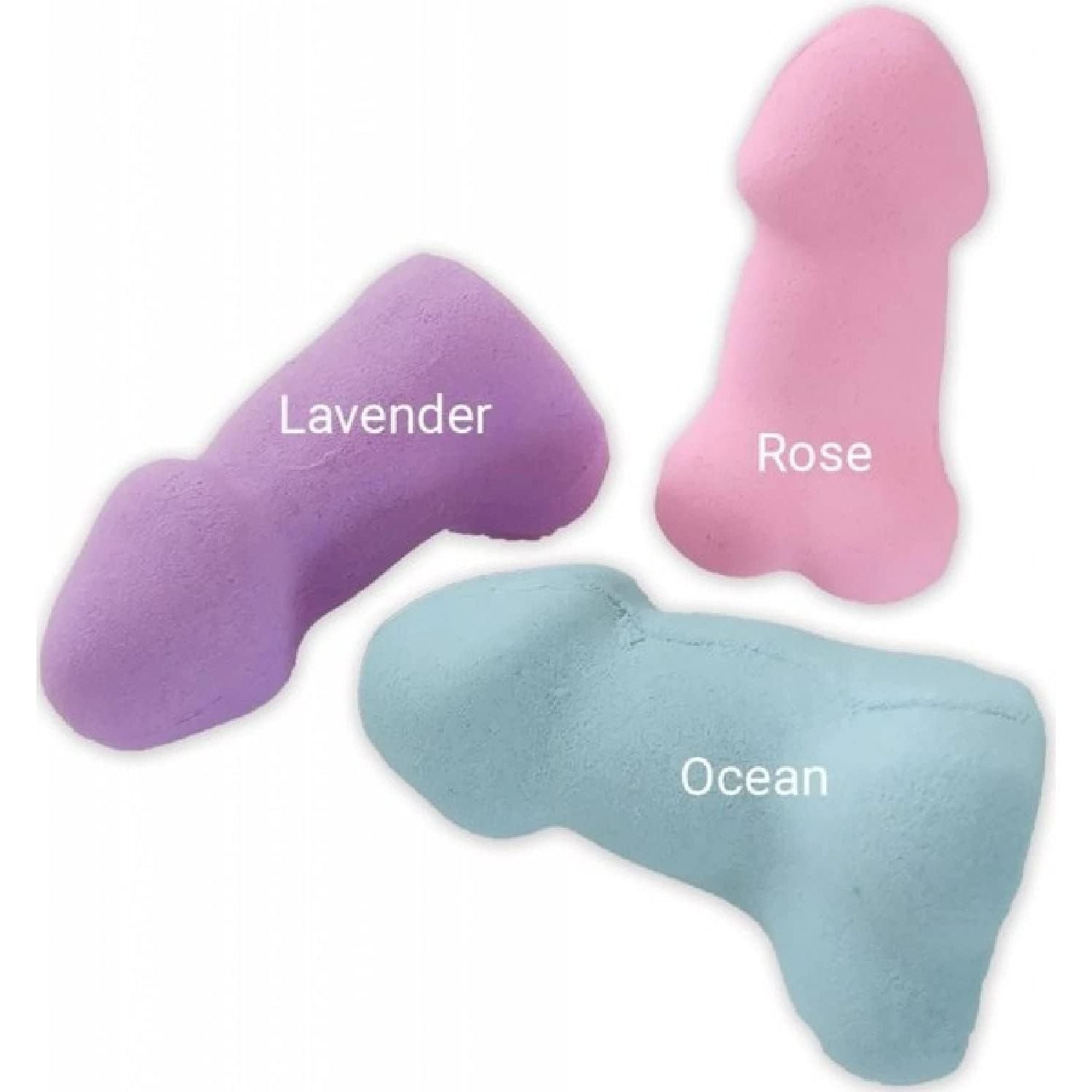 PECKER BATH BOMB 3 SCENTS 3pk
