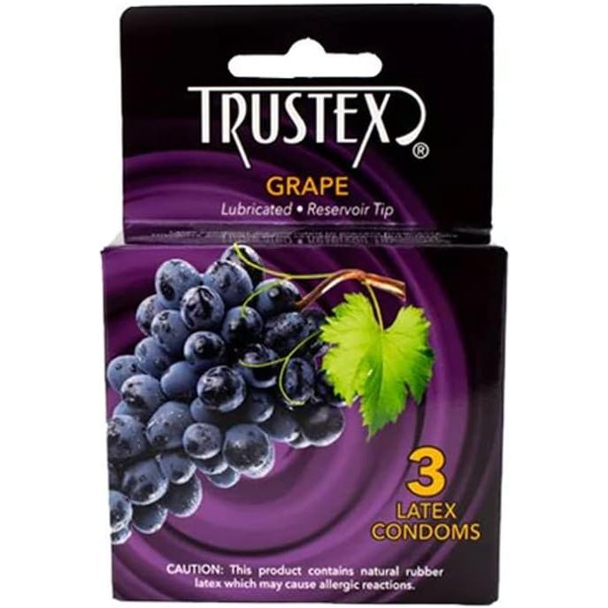 TRUSTEX GRAPE 3 PK