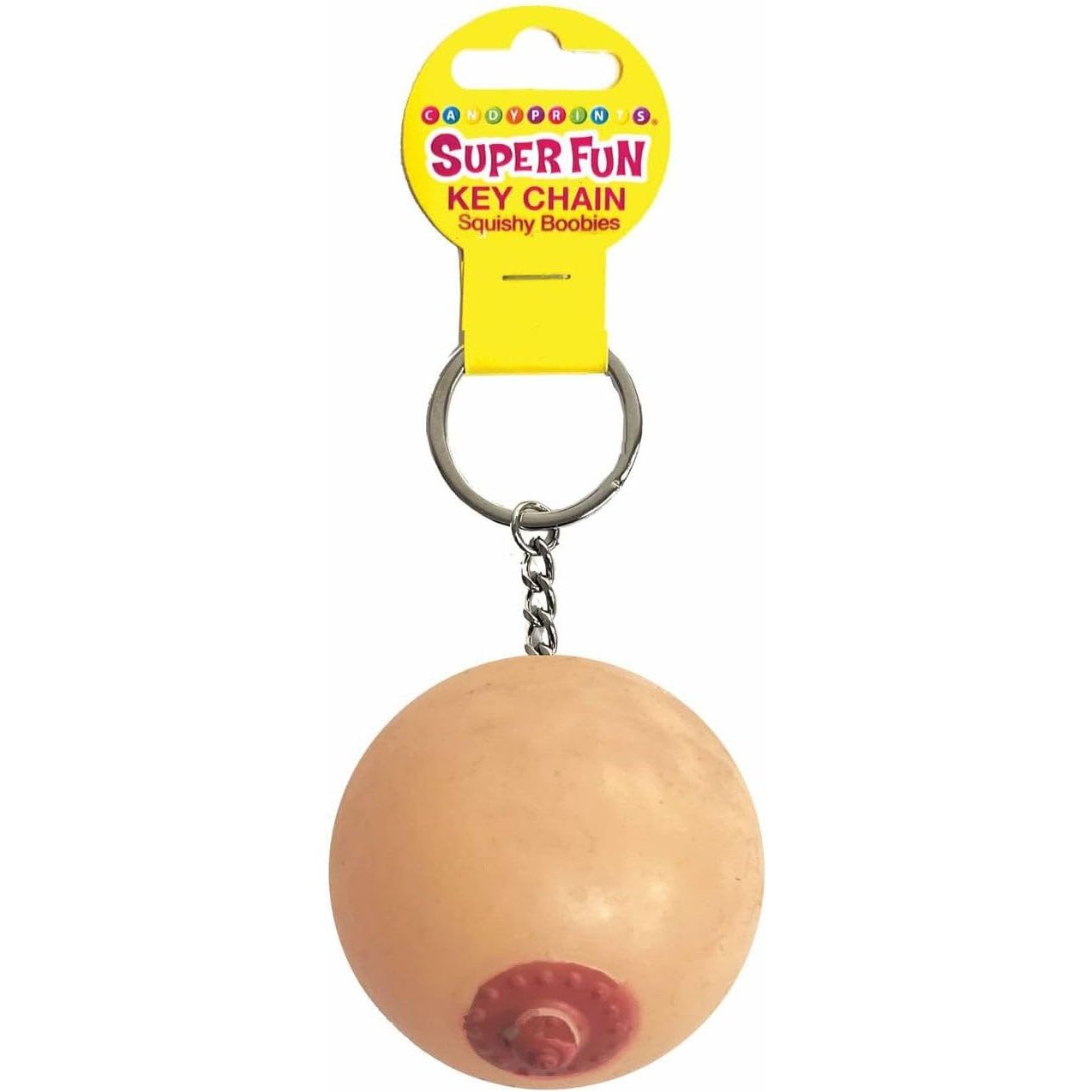 SUPER FUN SQUISHY BOOB KEYCHN