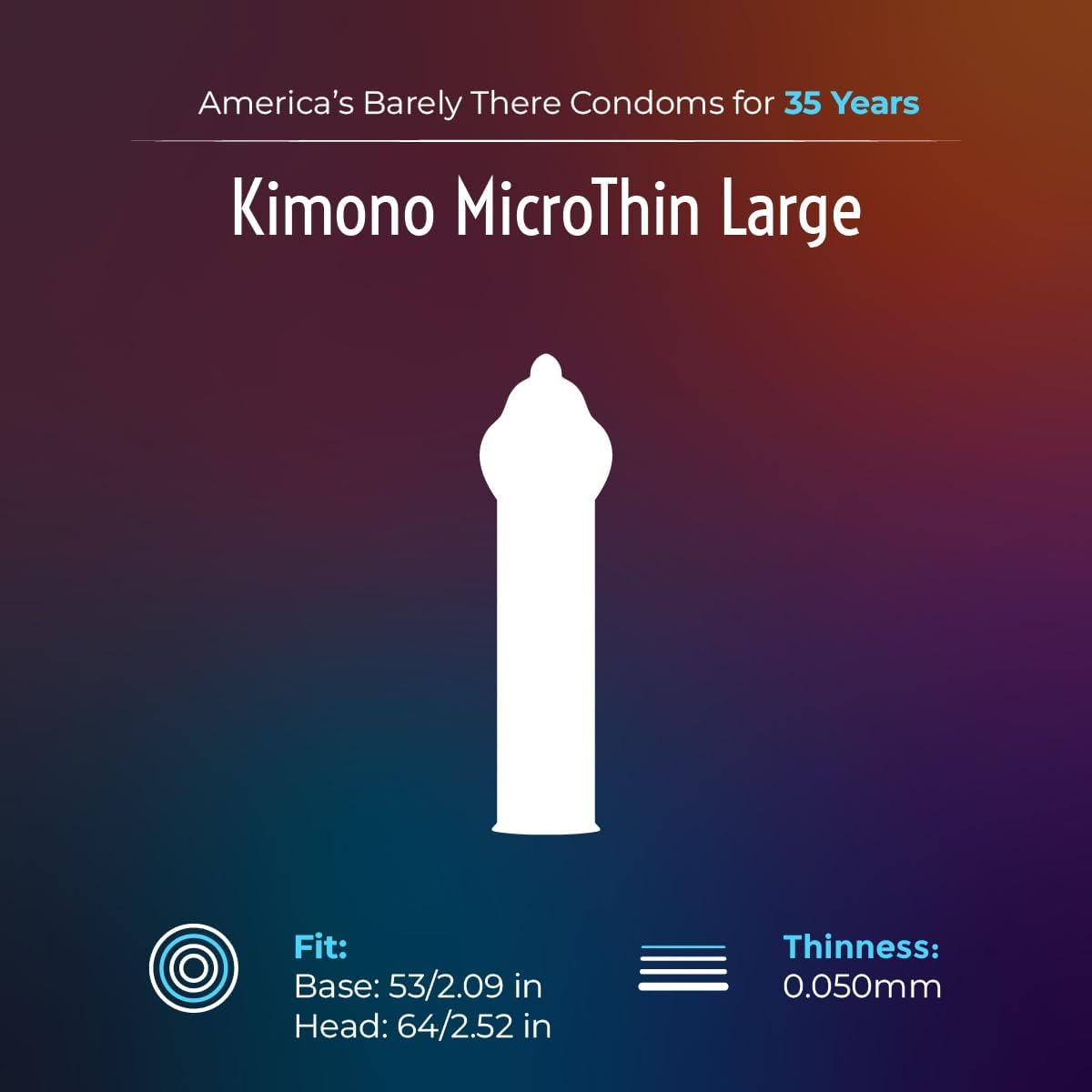 KIMONO MICRO THIN LARGE 3pk.