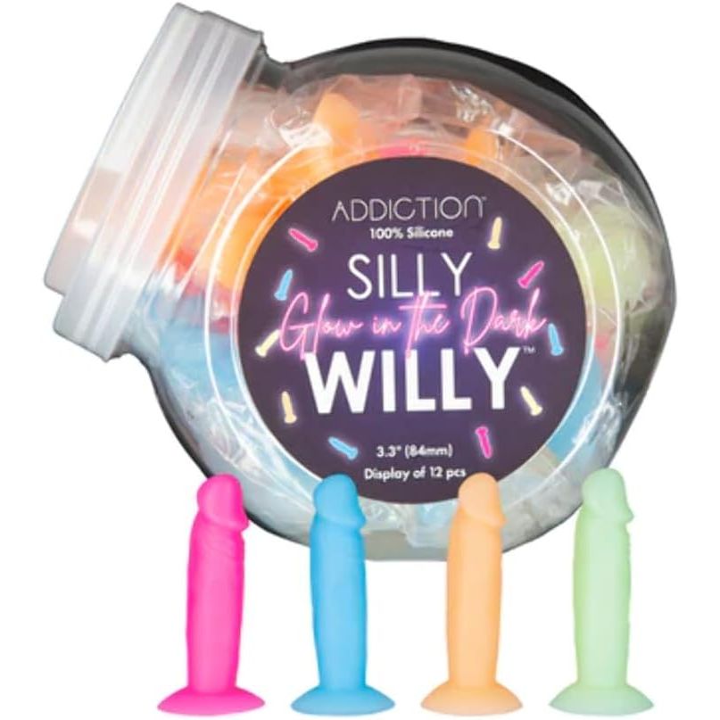 SILLY WILLY 3.3" GLOW 12 disp