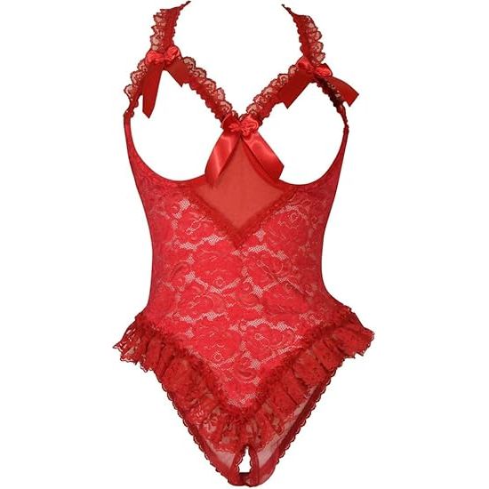 PEEKABOO TEDDY RED