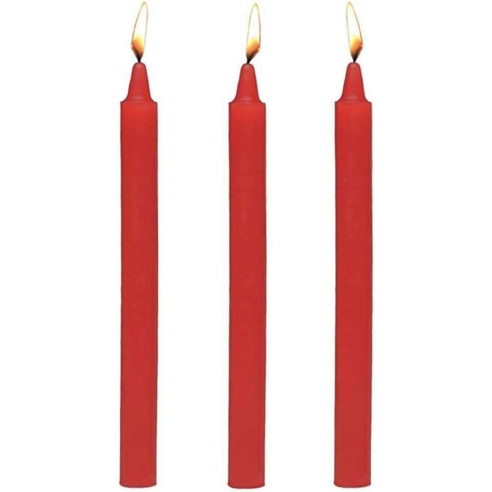 DARK DRIPPERS RED CANDLES 3pk