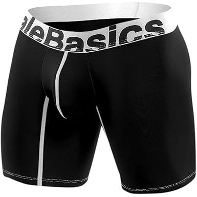 MICROFIBER BOXER BRIEF BLK XL