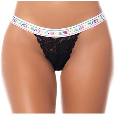 THONG RAINBOW SHE/HER L/XL