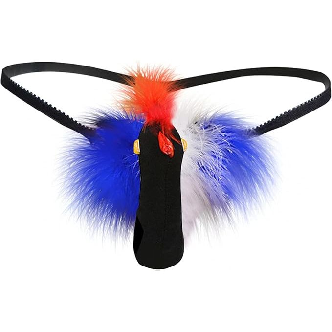 MALE POUCH THNG LG BLK CNFTTI