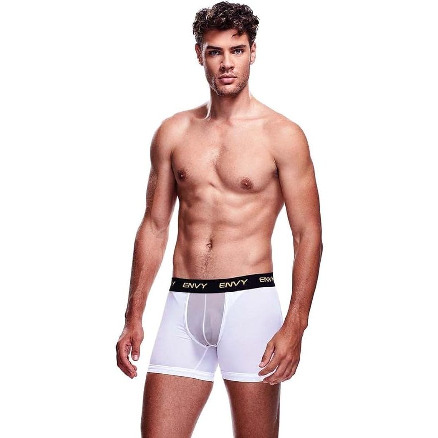 ENVY MESH LONG BXR WHT L/XL
