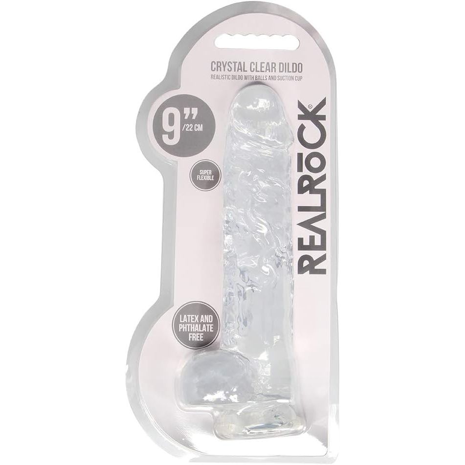 REALROCK 9" TRNSPRNT W/BALLS