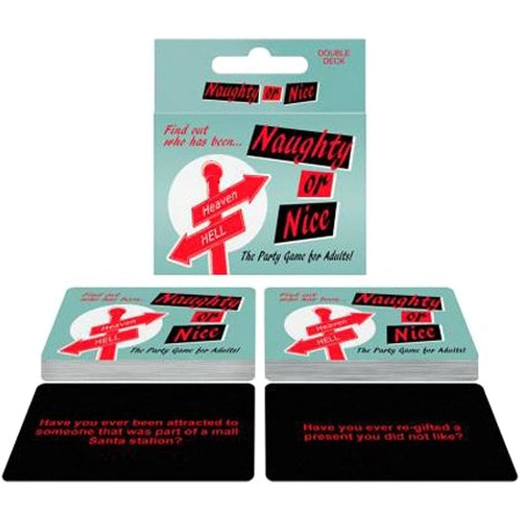NAUGHTY OR NICE DRINKING CARDS