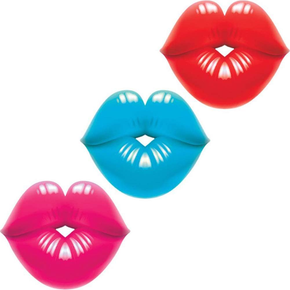DICK LIPS GUMMY COCK RINGS 3pk