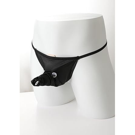 MALE ELEPHANT THONG BLK OS