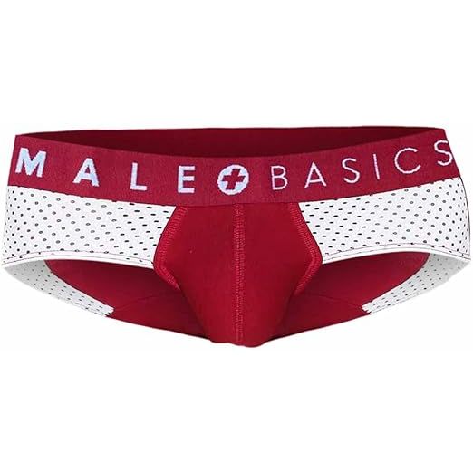 MALEBASICS SPOT BRIEF RED SM