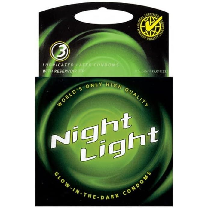 NIGHT LIGHT CONDOM 3PK