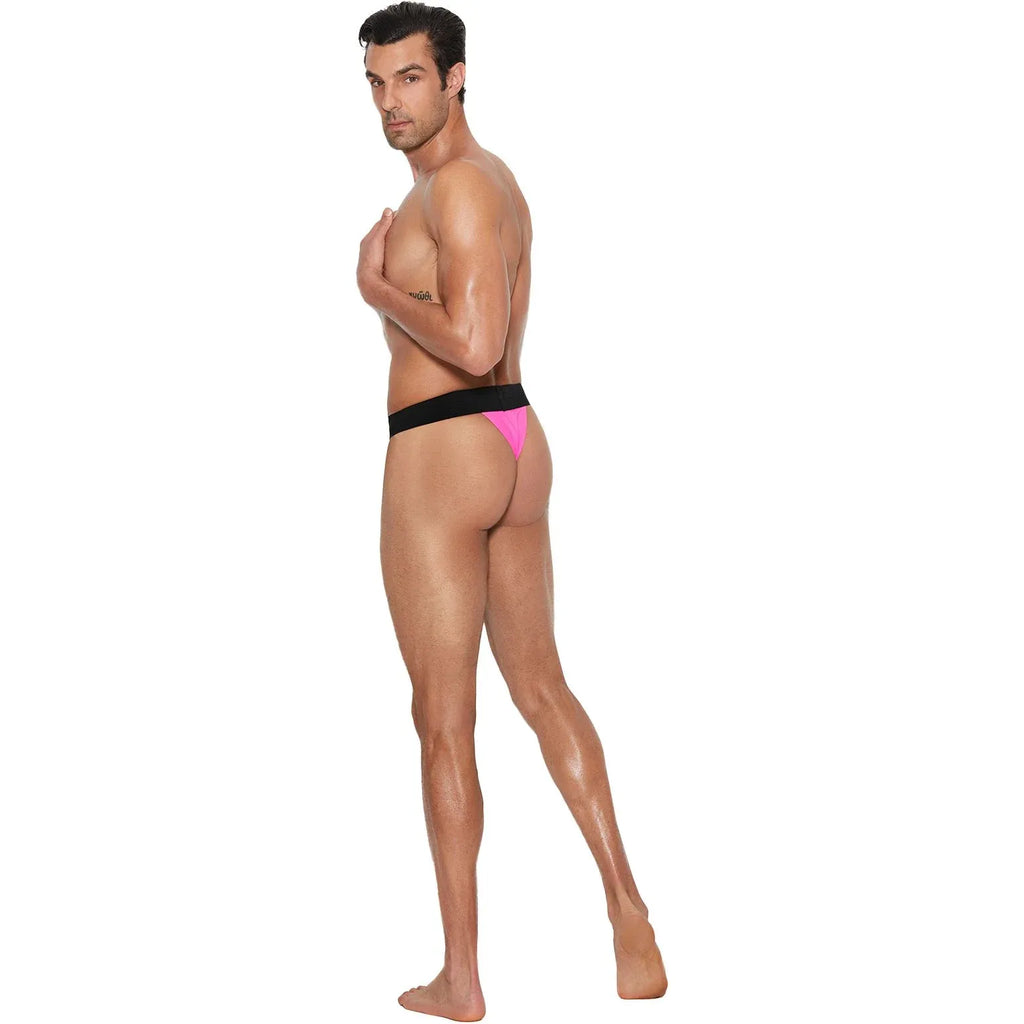 MEN'S THONG W/ELSTC BND S/M