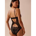 CHEEKY TEDDY LACE/MESH XXL RED