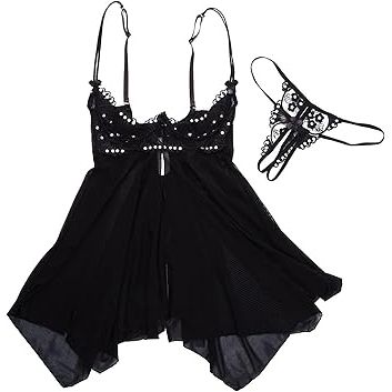 CHEMISE SEQUINE BLACK