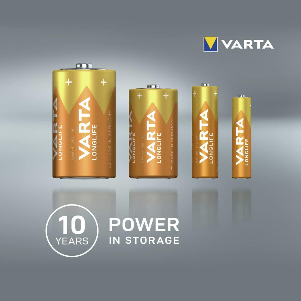 Varta AAA alkaline 4 pack (10pk)