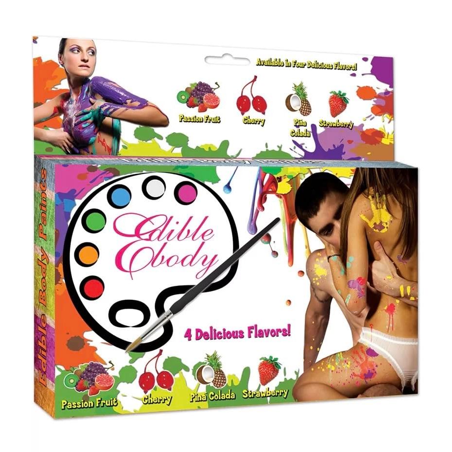 EDIBLE BODY PLAY PAINTS
