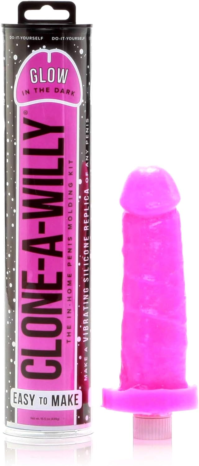 CLONE A WILLY HOT PINK GLOW IN THE