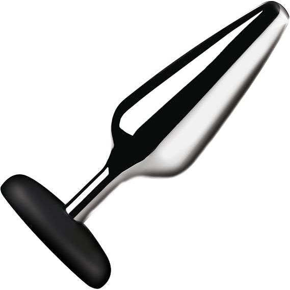 BUTT SLUT MTL/SLCN PLUG