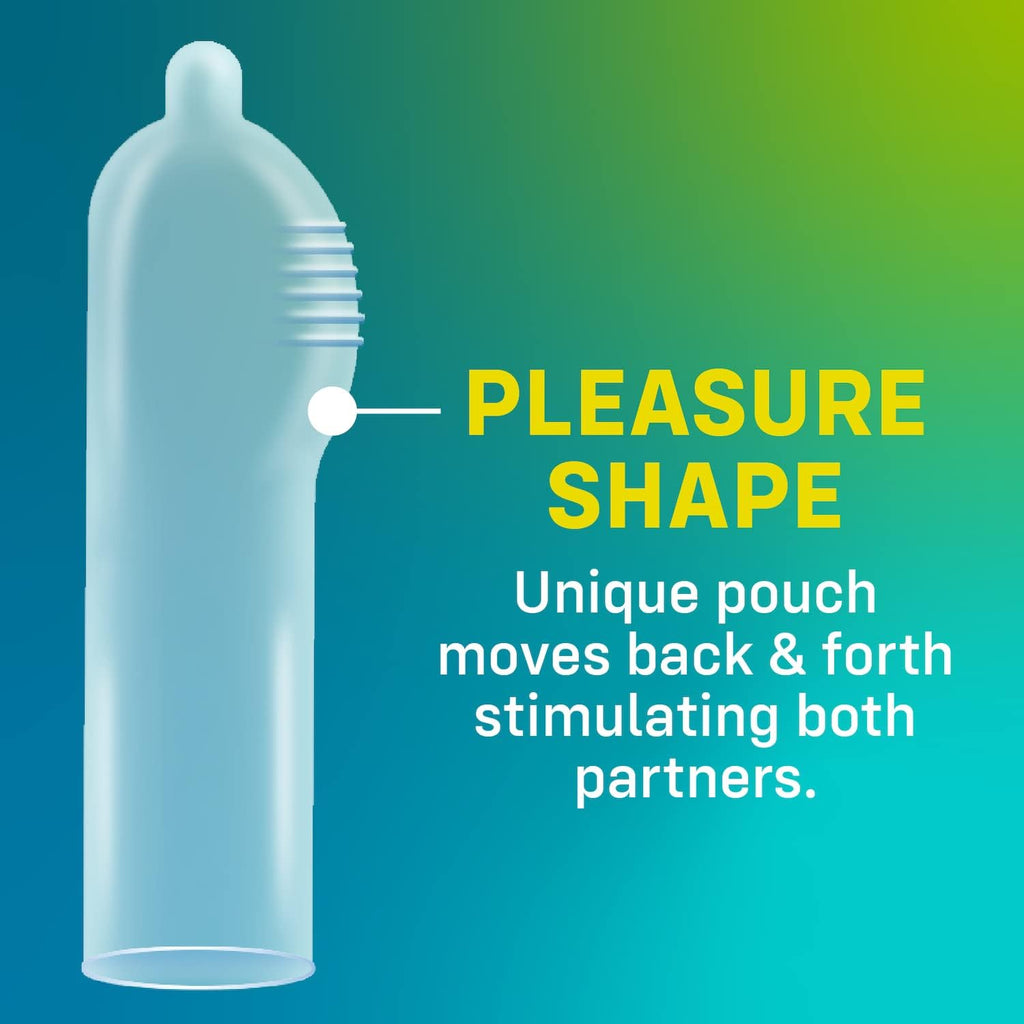 ONE PLEASURE PLUS CNDMS 12ct