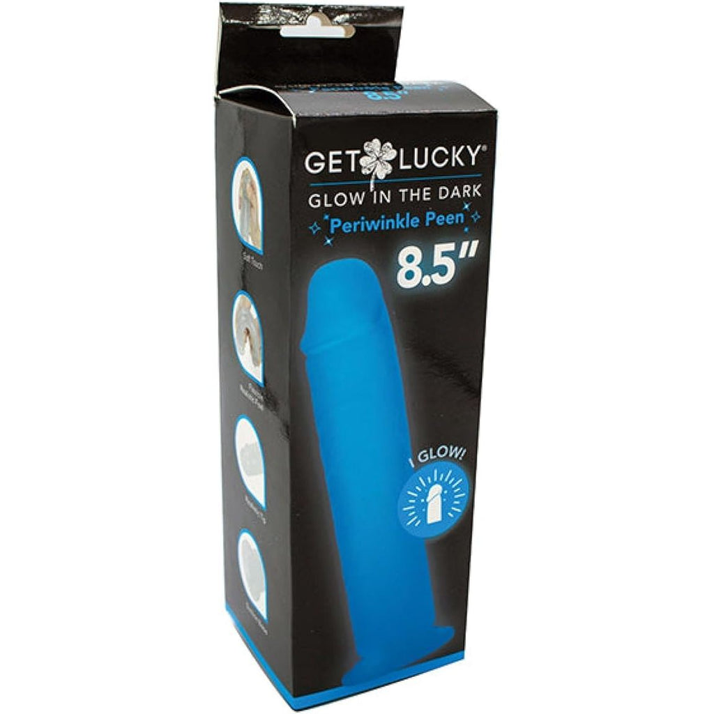 GET LUCKY 8.5" GLOW PERIWNKL
