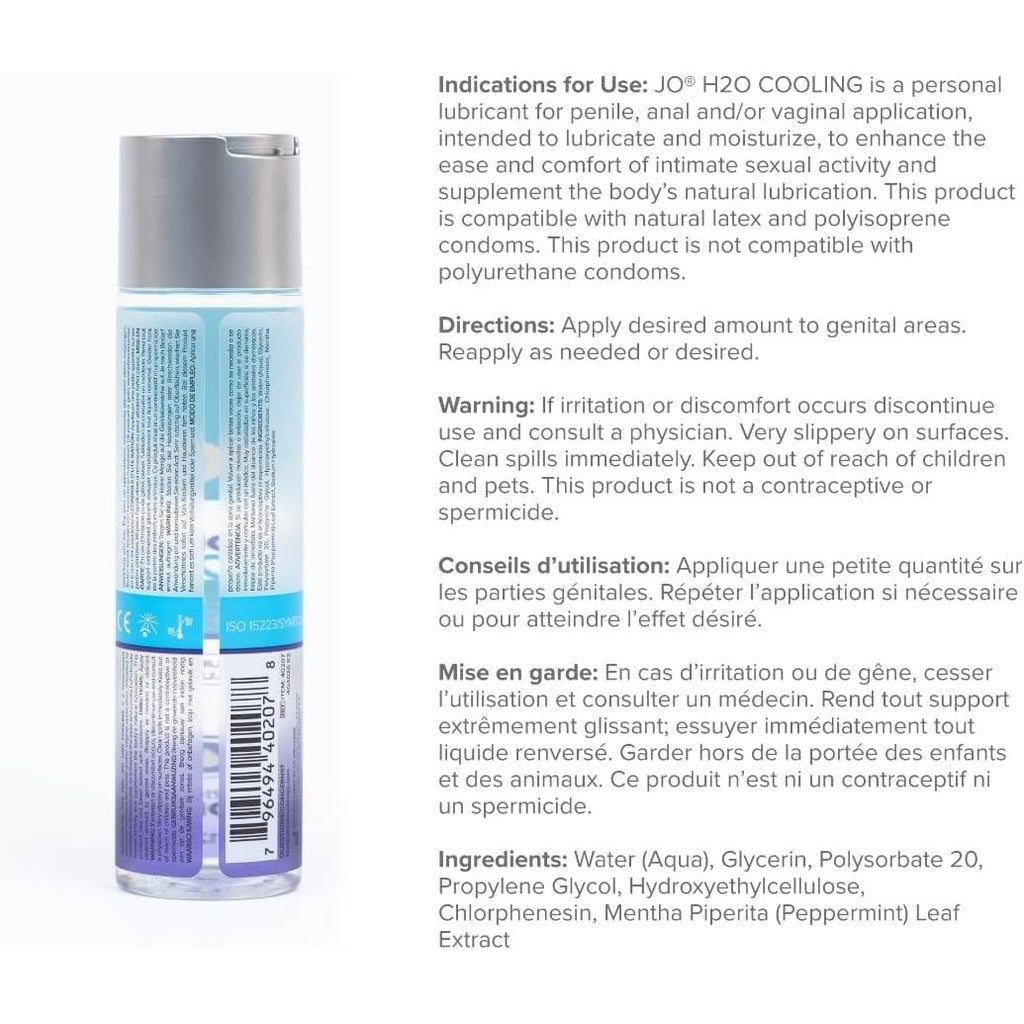 SYSTEM JO 1oz H2O COOL LUBE