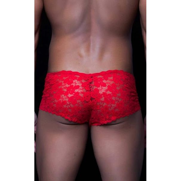 MALE LCE MINI BOY SHRT L/XL RD