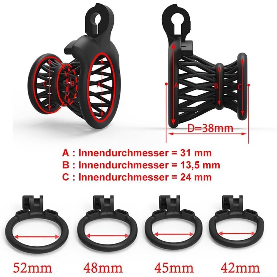 INVERTED MICRO CHSTTY CAGE MTL