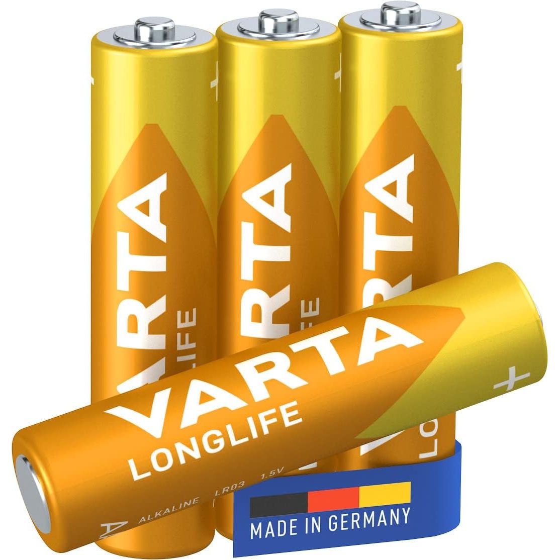 Varta AAA alkaline 4 pack (10pk)