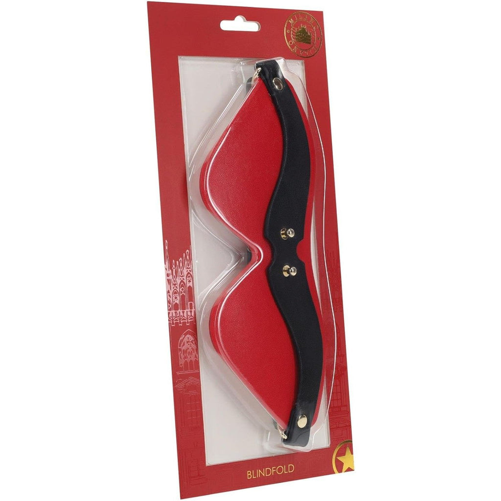 OUCH! MILAN BLINDFOLD BLK/RD