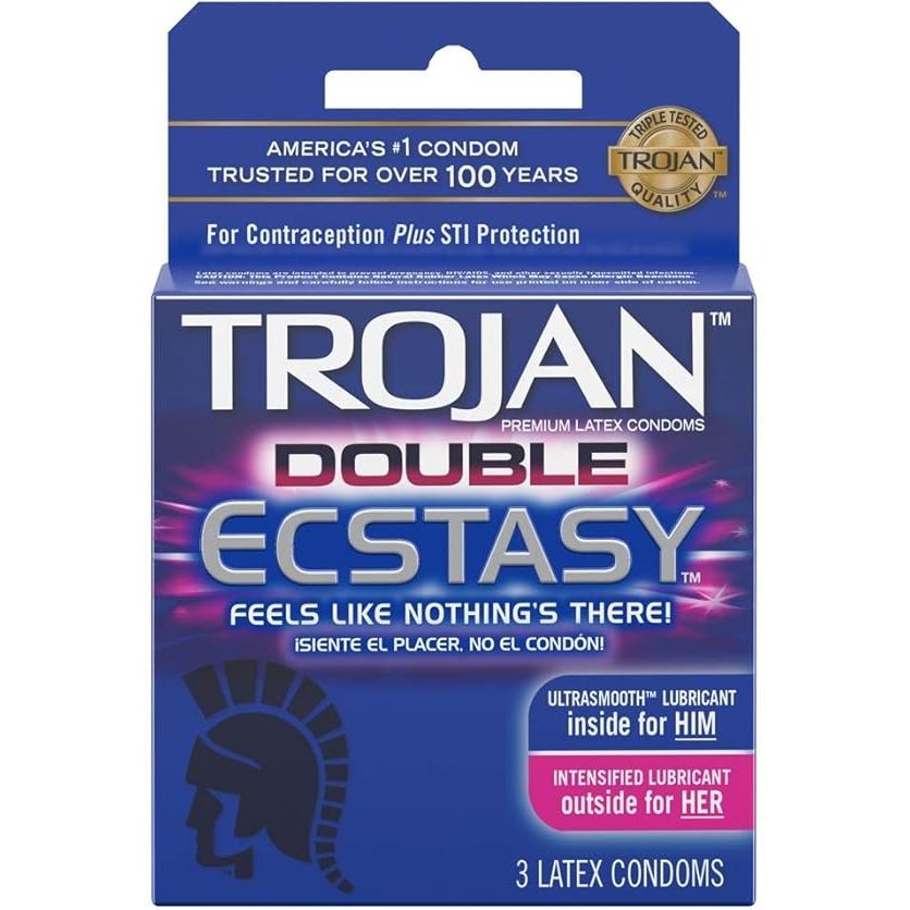 TROJAN DOUBLE ECSTASY 3'S